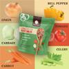 5lb Tasty Vegetable Soup Blend, Dehydrated Vegetables for Ramen Toppings, Stews, and Emergency Food, Bulk Resealable Bag, All Natural and Non GMO view 4