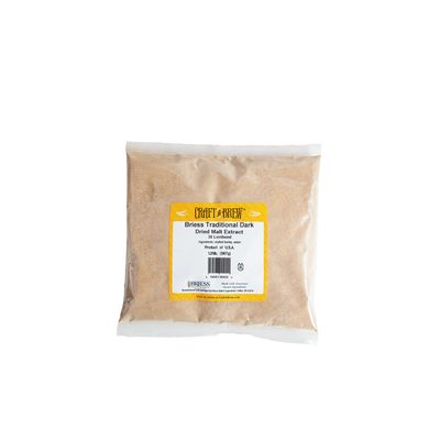 Craft a Brew - Dry Malt Extract for Brew Kit - 1.25 Pounds Traditional Dark - All Purpose Base Extract - For Any Beer Style - Effective Fermentation