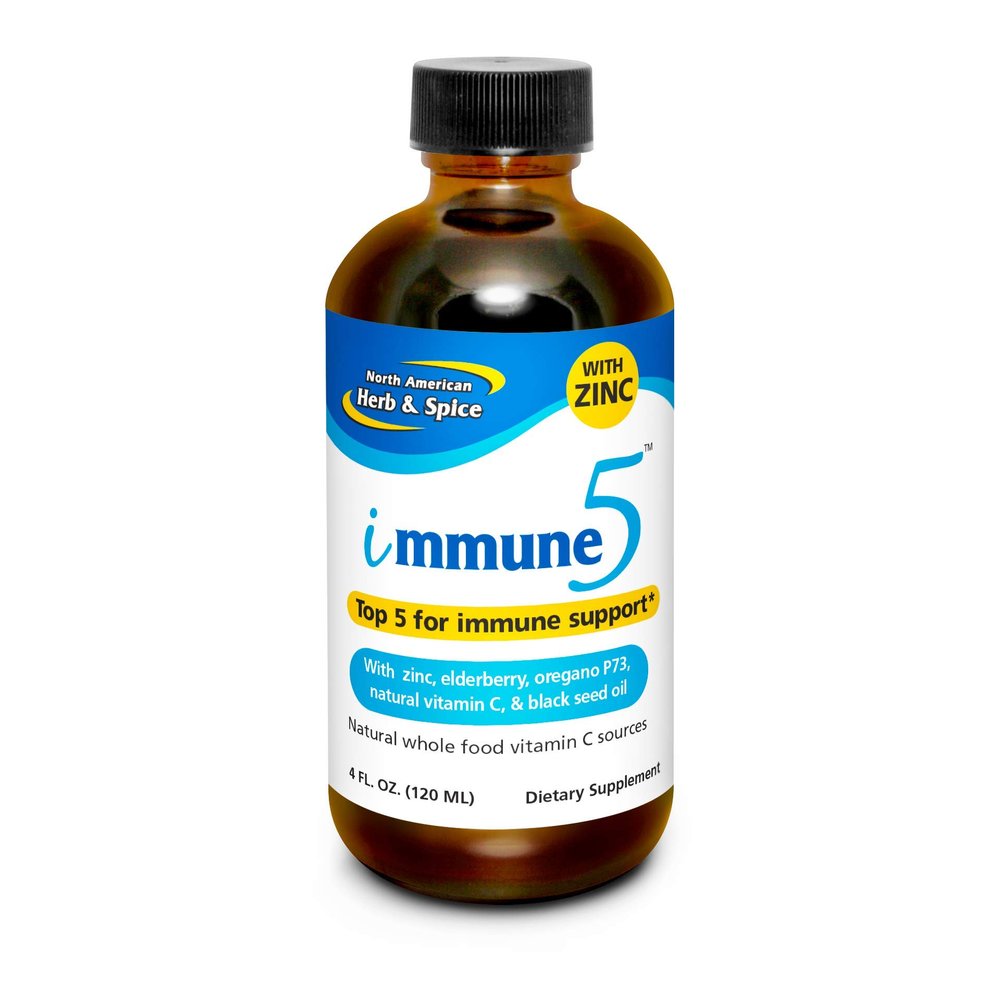 NORTH AMERICAN HERB & SPICE Immune-5 4 fl oz Liquid
