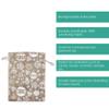 12-Pack 4x6 Reusable Jute Burlap Canvas Gift Bags w. Drawstrings (Christmas Ornaments, Small) - for Presents, Party Favors, Retail, Samples by TheDisplayGuys view 4