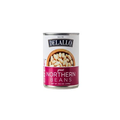 DeLallo Great Northern Beans 15.5 oz. (6 pack)