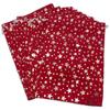 12-Pack Red Velvet Christmas Gift Bags w/Drawstring - XXLarge (Gold Stars 12x16) - garment pouches for Party Favor, Goodie by The Display Guys view 3