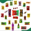 Mexican Candy Assortment Snacks Pack - Variety of Spicy, Sweet, and Sour Candies, Includes Lucas Candy, Pelon Pelo Rico, Pulparindo, Rellerindo, by LookOn - 90 Count view 3