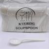 K'Tering Full Size Heavy Duty Plastic PP White Soup Spoons (1000ct) view 1