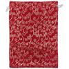 12-Pack Red Velvet Christmas Gift Bags w/Drawstring - XXLarge (Gold Swirls 12x16) - garment pouches for Party Favor, Goodie by The Display Guys view 1