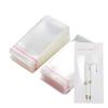 600 Pack 2" x 3" Small Thick Clear Resealable Cello Cellophane Self Adhesive Seal Bags Heavy Duty Self-Sealing OPP Poly Bag For Packing Jewelry Earrings Ring Beads Gifts view 1