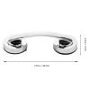 SOLUSTRE Cup Grab Shower Handle for Bathroom Kitchen Easy Installation No Tools Required for Bathtub Shower Door Use Versatile Safety Support view 2
