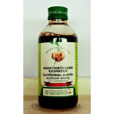 Mahathikthakam Kashayam 200 ml Ayurvedic Products | vaidyaratnam Products