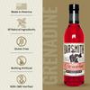 Barsmith Bar Essentials Grenadine Syrup - Sweet Cherry and Pomegranate Notes - No Artificial Flavors & Non-GMO Cocktail Mixer - Ideal for Shirley Temple, Mocktails and Cocktails - 12.7oz (Pack of 2) view 3
