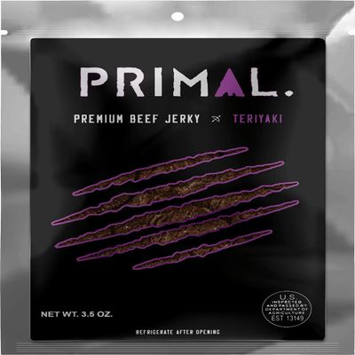 Primal Jerky Teriyaki 3.5oz