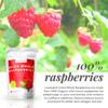 powbab Dried Raspberries Whole - 100% USA Grown Organic Raspberries. No Sugar Added, No Oil, No Juice Concentrate. Unsweetened Dehydrated Fruit. Not Freeze Dried, Frozen or Fresh. For Baking (3 oz) view 2