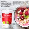 powbab Dried Raspberries Whole - 100% USA Grown Organic Raspberries. No Sugar Added, No Oil, No Juice Concentrate. Unsweetened Dehydrated Fruit. Not Freeze Dried, Frozen or Fresh. For Baking (3 oz) view 4