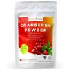 powbab Cranberry Powder from 100% USA Grown Organic Dried Cranberries. No Added Sugar. Pure Fruit, Unsweetened Cranberry. Not Freeze Dried. (3.5 Oz) view 1
