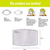 20 Pcs Replaceable 5 Layers PM2.5 Carbon Masks Filter for Adult view 3