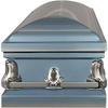 New Diamond Blue/Silver Casket Save Thousands ON Funeral Cost!!! view 1