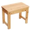 Shower/Bath Stools Wooden Shower Seat Bathroom Bench Curved Design Waterproof Wood Bathtub Spa Chair for the Elderly Disabled Anti-Slip Heavy Duty Change Shoes Stool Foot Rest ( Size : 503040cm ) view 1