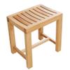 Square Shower Seat Bench | Wooden Bathroom Seat Stool | Bathtub Spa Chair for Indoor or Outdoor | Bath Chair for the Elderly Disabled Non-Slip Household Portable, Max. 250kg ( Size : 443346cm ) view 1