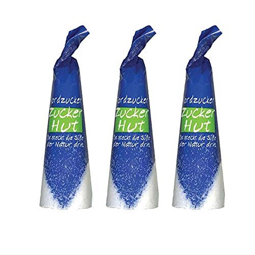 Nordzucker Sugar Cones, Zucker Hut (3-Pack)