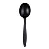 NetChoice 406113 Heavy Weight Soup Spoon, Polystyrene, Black; 1000/Case - New view 1