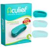 Aculief Acupressure Hand Clip - Stress Management & Hand Pressure Point Clip - On-the-Go Stress Support & Nurse Essentials - Cooling Face Ice Pack & Cold Eye Mask - X-Small, Teal view 1