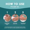 Aculief Acupressure Hand Clip - Stress Management & Hand Pressure Point Clip - On-the-Go Stress Support & Nurse Essentials - Cooling Face Ice Pack & Cold Eye Mask - X-Small, Teal view 4