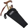 KMINA Foldable Cane for Women and Men, Lightweight, Height Adjustable, Comfortable Ergonomic Wood Handle, Balancing Mobility Aid, Folding Walking Cane, PRO Model view 2