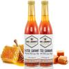 Bee in Your Bonnet Premium Flavoring Syrup - Made with Real Honey & Natural Ingredients - Perfect for Coffee Flavoring, Cocktails & Drinks - Salted Caramel Flavoring - 2 x 12 Ounce Bottles view 1