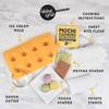 Global Grub Original DIY Mochi Ice Cream Kit - Kit Includes Sweet Rice Flour, Potato Starch, Matcha Powder, Cocoa Powder, Ice Cream Mochi Maker, Dough Cutter, Cooking Instructions. Makes 32 Pieces view 4