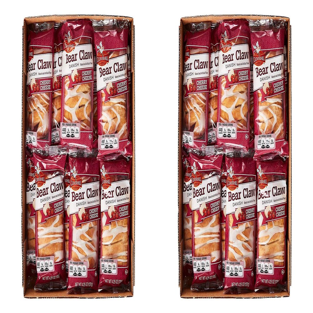 Cloverhill Cherry and Cheese Danish - 12 ct.-SET OF 2