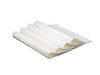 " OCCASIONS " 320pcs set (40 Guests)-Heavyweight Wedding Party Disposable Plastic Plate Set -40 x 10.5'' + 40 x 7.5'' +Silverware +Cups +linen like paper Napkins (Soleil White & Black) view 4