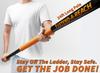30 Foot High Reach Duster Kit with 5-24 ft Extension Pole // High Ceiling Duster Cleaning Kit with Telescopic Pole // Cobweb Duster // Feather Duster and Ceiling Fan Duster // The Ultimate Dusting Kit view 2