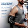 Elbow and Knee Ice Pack - Cold Ice Sleeve with Reusable Gel & Cold Therapy Compression for Knee, Shin Splints, Calf Strain, Flexible Ice Pack forTennis Elbow, Tendinitis(Small (Pack of 1), Black) view 2