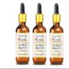 Greenwood Essential Pure Babchi (Bakuchi) Oil (Psoralea corylifolia) with Glass Dropper Cold Pressed (Pack of Three) 100ml X 3 (10 oz) view 1