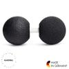 Blackroll DUOBALL 08 Double Massage Ball for Back, Neck, and Shoulders Compact Self-Massage Tool for Muscle Relaxation, Mobility & Recovery, Black, 6.3" x 3.2" view 2