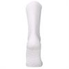 60 Pairs of Men's Cotton Non-Skid Diabetic Crew Socks, Non Binding Top Therapeutic Cotton Gripper Socks (White, Shoe Size 8-11 US) view 3