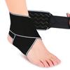2 PACK Ankle Brace, Adjustable Ankle Support Compression Sleeves for Sprained, Achilles Tendon, Plantar Fasciitis & Sports (Grey) view 1