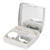 Mirror Lens Case 3Colors Mini Contact Lens Holder Contact Lens Box, Mini Contact Lens Box, for Store Contact Lens(White) view 2