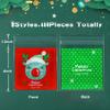 FEBSNOW 450 PCS Christmas Candy Bags Self-adhesive Candy Cellophane Bags Plastic Cookie Bags for Christmas Holiday Party Gift Decoration Supplies Favor (9 Patterns view 2