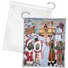 Holiday Gingerbread Cookie Wolfhound Dogs Shop Drawstring Laundry or Gift Bag LGB48650 view 1