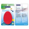 Unikstep 5 Pairs Shoe Sole Anti Slip Grips, Non Skid Self Adhesive Rubber Pads, Shoe Bottom and Heel Noise Reduction Stickers and Protectors (Red) view 2