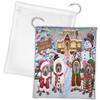 Holiday Gingerbread Cookie Weimaraner Dogs Shop Drawstring Laundry or Gift Bag LGB48646 view 1