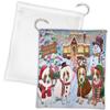 Holiday Gingerbread Cookie Brittany Spaniel Dogs Shop Drawstring Laundry or Gift Bag LGB48580 view 1