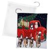 Doggie of the Day Christmas Express Delivery Red Truck Running Belgian Malinois Dogs Drawstring Laundry or Gift Bag LGB48877 view 1