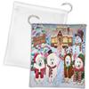Holiday Gingerbread Cookie Samoyed Dogs Shop Drawstring Laundry or Gift Bag LGB48628 view 1