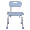 RTY-BY Shower Stool 150kg, Bath Seat with Backrest, Shower Chairs and Benches Bathtub Seat for Elderly, Senior, Handicap & Disabled, Adjustable Hight Non-Slip Design, Lightweight and Durable view 1