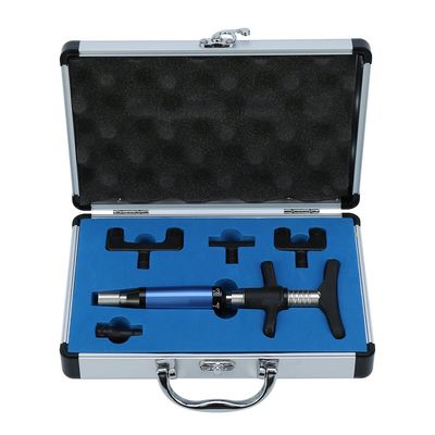 Chiropractic Adjusting Tool, 6 Levels Manual Spine Chiropractic Adjustment Correction Tool, Force Spine Adjusting Massager for Improve Joint Pain(4 Heads)