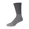 60 Pairs of Men's Extra Large Cotton Diabetic Neuropathy King Size Crew Socks (Grey, Shoe Size 12-14.5 US) view 2