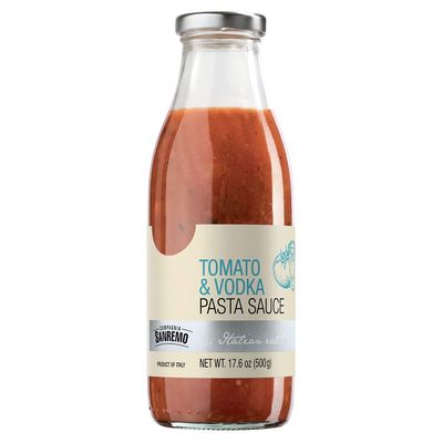 Sanremo Italian Tomato Vodka Pasta Sauce, Made with Real Fresh Ingredients, Extra Virgin Olive oil, and Produced in Italy, 17.6 ounces (Pack of 2)
