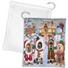 Holiday Gingerbread Cookie Cocker Spaniel Dogs Shop Drawstring Laundry or Gift Bag LGB48590 view 1