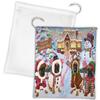 Holiday Gingerbread Cookie Bullmastiff Dogs Shop Drawstring Laundry or Gift Bag LGB48583 view 1